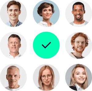 Pre-vetted candidates